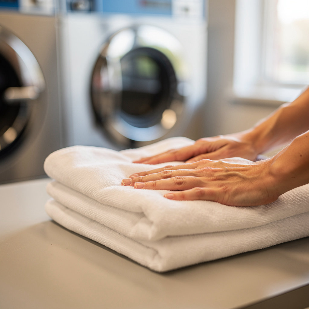 Clean and well-maintained interior of Gutierrez Coin Laundry on Genesee Ave, San Diego, showcasing a bright, welcoming laundromat environment
